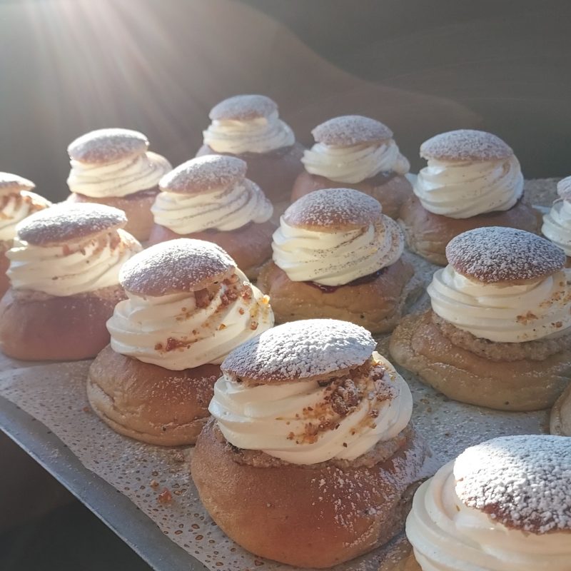 Fastlagsbulle med mandel