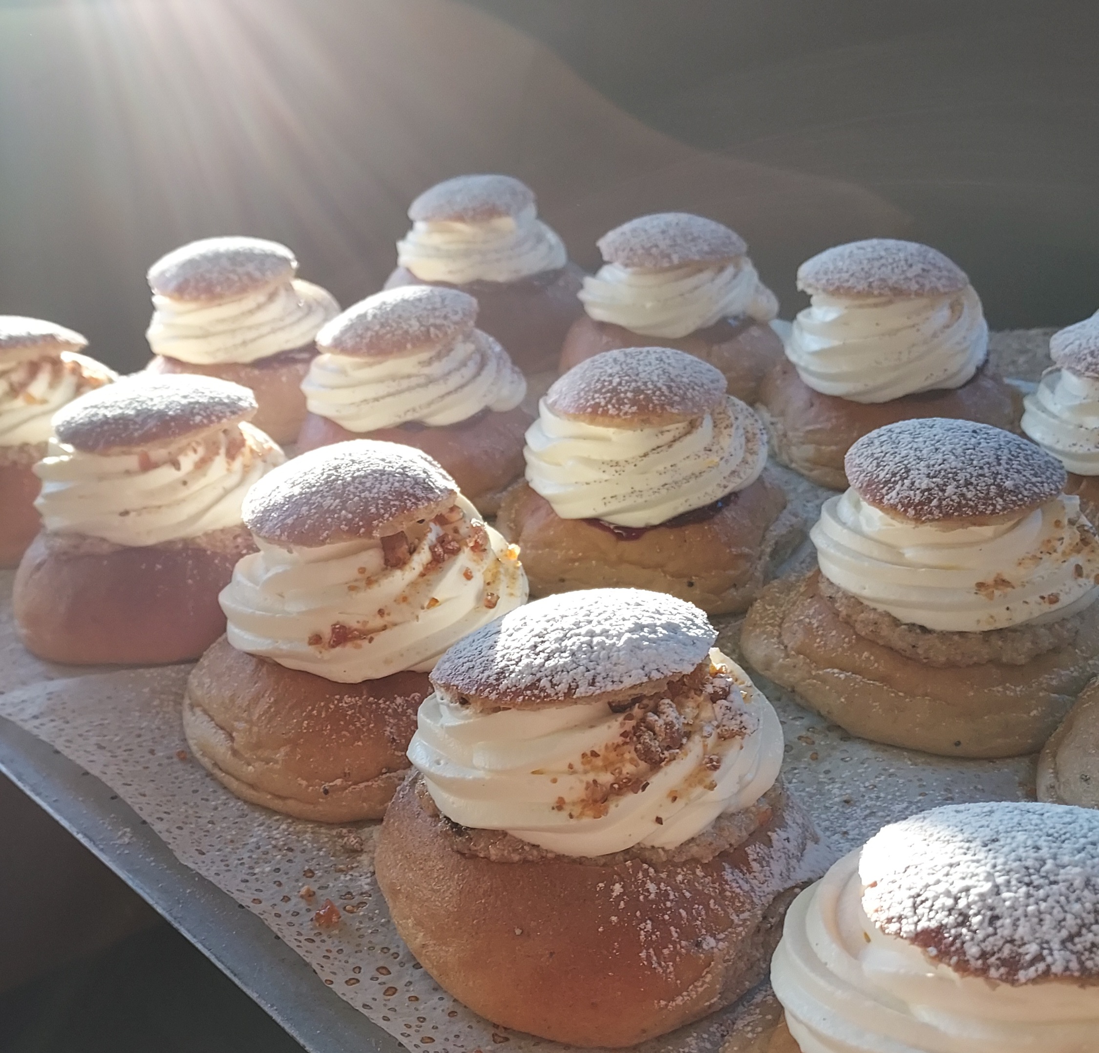 Fastlagsbulle med mandel